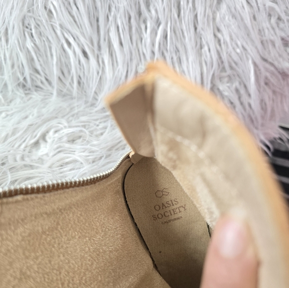 Oasis Society  Women's Tan Ankle Boots - Picture 7 of 12